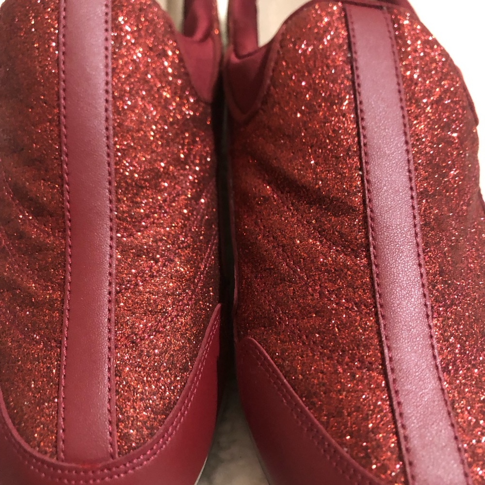 Easy Spirit Reddish Slip On Shoes With Sparkle Size 11 - Picture 2 of 6